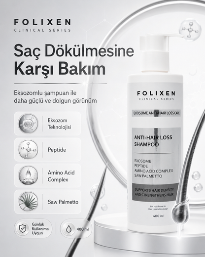 FLX-Arındırıcı Saç Dökülmesi Karşıtı Şampuan-400ML
