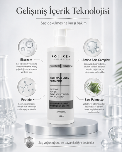 FLX-Arındırıcı Saç Dökülmesi Karşıtı Şampuan-400ML