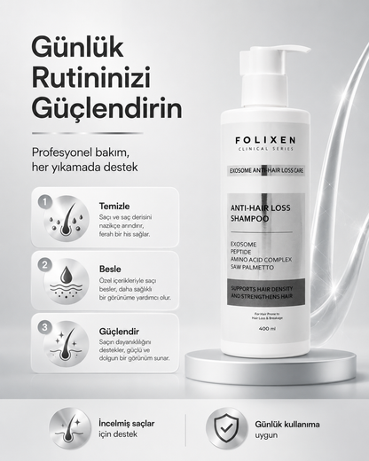 FLX-Arındırıcı Saç Dökülmesi Karşıtı Şampuan-400ML